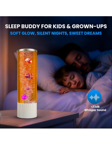 Lámpara Burbujeante LED Brewish NX-ZP | Luz Nocturna Acuática