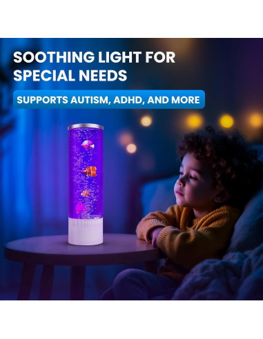 Lámpara Burbujeante LED Brewish NX-ZP | Luz Nocturna Acuática