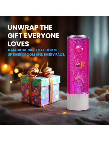 Lámpara Burbujeante LED Brewish NX-ZP | Luz Nocturna Acuática