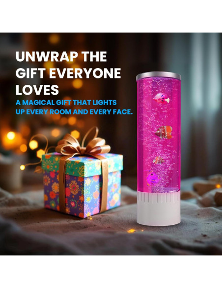 Lámpara Burbujeante LED Brewish NX-ZP | Luz Nocturna Acuática