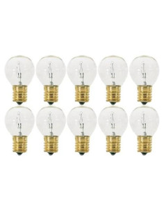 Bombillas KOR S11 25W E17 Claro Paquete de 10