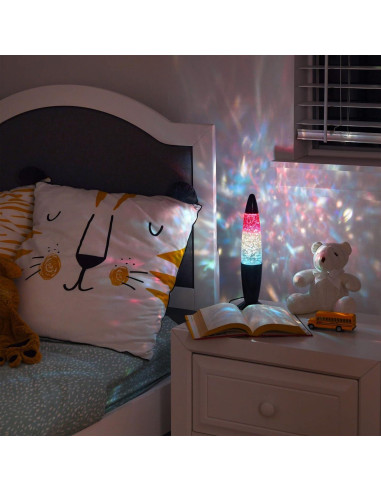 Lámpara Nocturna LED Playlearn 34.3 cm - Vidrio Tricolor - USB