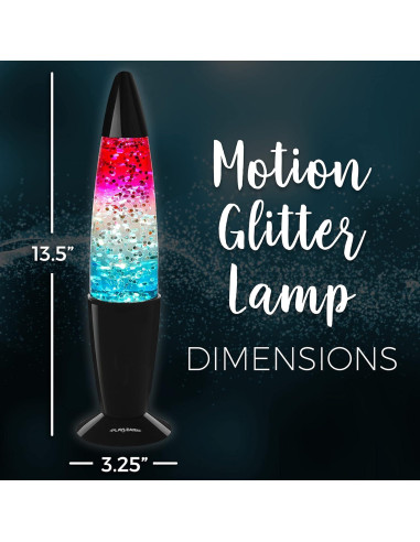 Lámpara Nocturna LED Playlearn 34.3 cm - Vidrio Tricolor - USB