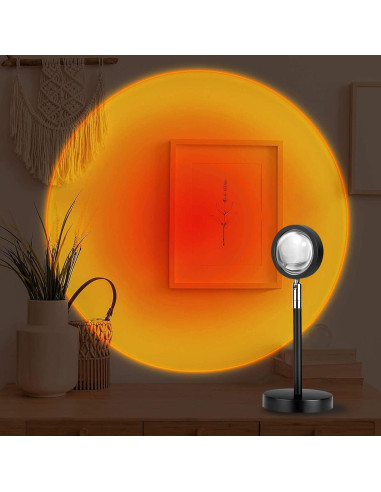 Proyector de Lámpara de Atardecer Spacenight 6W USB Control Remoto