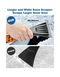 Cepillo de Nieve Extensible JOYTUTUS 105.41cm Naranja 2