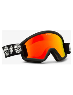 Gafas de Nieve Eléctricas Hex Goggle Unisex con Lente Cromo Rojo
