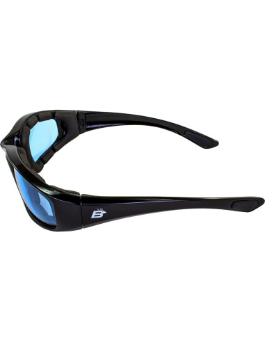 Gafas de Motocicleta Birdz Eyewear Oriole Lentes Azules