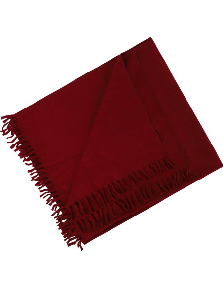 Chal de Lana Tibetana Handtechindia para Meditación y Yoga 2m