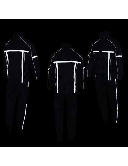 Traje de Lluvia Impermeable Milwaukee Leather Hombre 2X-Pequeño