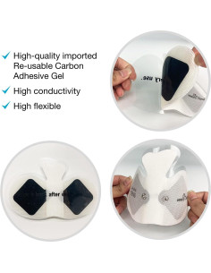 Almohadillas Electrodos Inalámbricas Easy@Home ETP015 - 4 Piezas 2
