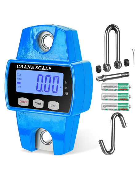 Balanza Digital Colgante ROMECH 300Kg Mini Grúa Portátil