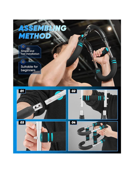 Entrenador de Brazos Twister NEYSXYU Ajustable 18-45kg