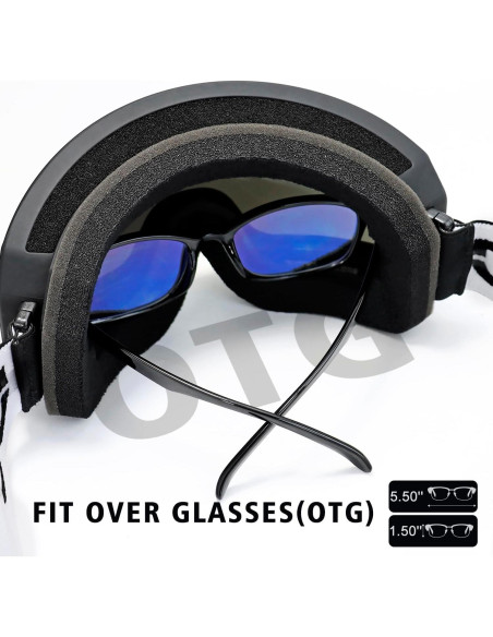 Gafas de Esquí SPOSUNE Doble Lente UV400 Antivaho Unisex