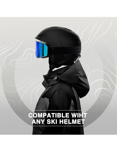 Gafas de Esquí SPOSUNE Doble Lente UV400 Antivaho Unisex