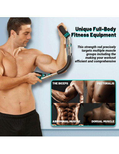 Entrenador de Fuerza SKEINGD Twister Ajustable 40kg Azul