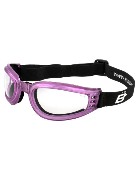 Gafas de Motocicleta Padded Cardinal Birdz Eyewear Rosa