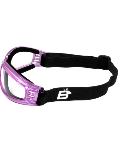 Gafas de Motocicleta Padded Cardinal Birdz Eyewear Rosa