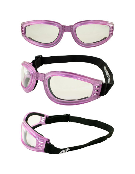 Gafas de Motocicleta Padded Cardinal Birdz Eyewear Rosa