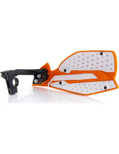 Guardamanos Acerbis X-Ultimate Naranja y Blanco 30.7x17.3 cm 2