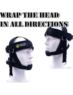 Arnés de Cuello con Pesas J Bryant Ajustable Nylon 80cm 2