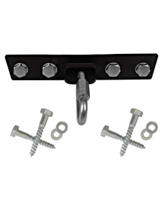 Soporte de bolsa pesada Qualward para viga de madera hasta 227 kg