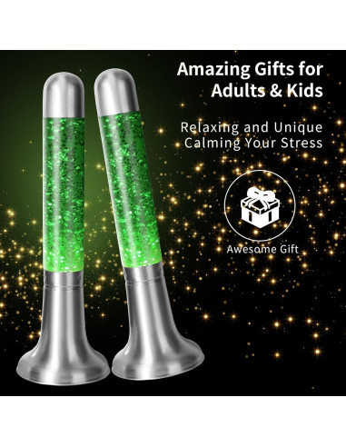 Lámpara de Movimiento Líquido Zhrisezlava 40.64 cm Verde