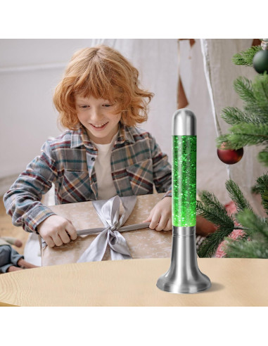 Lámpara de Movimiento Líquido Zhrisezlava 40.64 cm Verde