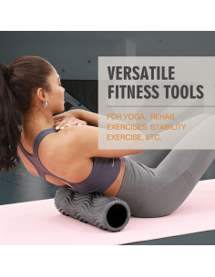 Rodillo de Espuma LTHTRADE 38.1cm para Masaje y Yoga 2