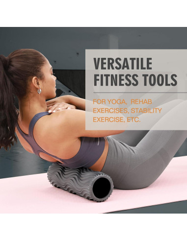 Rodillo de Espuma LTHTRADE 38.1cm para Masaje y Yoga