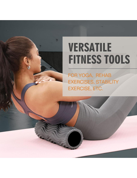 Rodillo de Espuma LTHTRADE 38.1cm para Masaje y Yoga