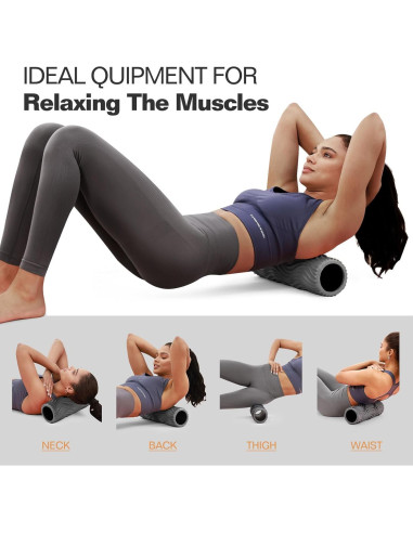 Rodillo de Espuma LTHTRADE 38.1cm para Masaje y Yoga