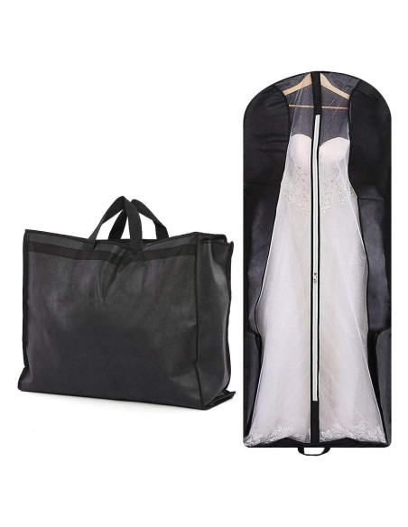 Funda de Vestido de Novia Plegable DIOMMELL 180 cm Negra