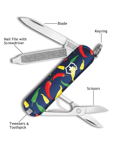 Cuchillo Suizo Victorinox Caliente Classic SD Edición Limitada