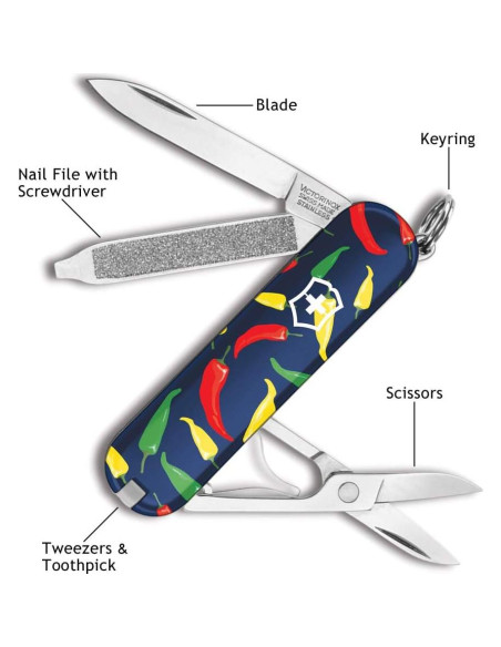 Cuchillo Suizo Victorinox Caliente Classic SD Edición Limitada