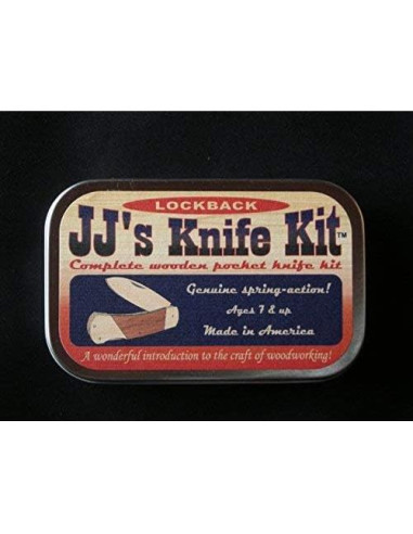 Kit de Cuchillo JJ's Lock Back para Fabricación de Cuchillos