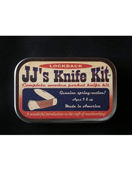 Kit de Cuchillo JJ's Lock Back para Fabricación de Cuchillos