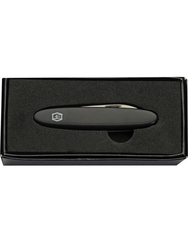 Cuchillo Plegable EDC Genérico 2 Cuchillas ABS Negro