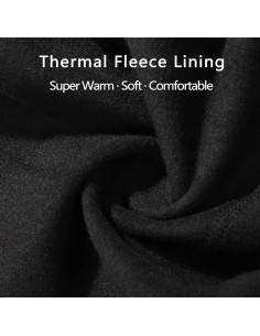 Máscara de Esquí Balaclava YAYOUREL Térmica Unisex Negra 2