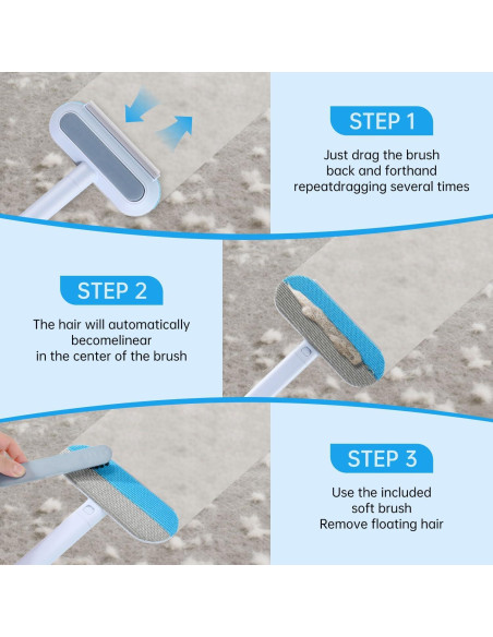 Cepillo Quitapelos Multifuncional INABULETWO 4 en 1 43.9cm