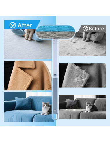 Cepillo Quitapelos Multifuncional INABULETWO 4 en 1 43.9cm