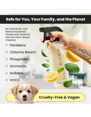 Tabletas de Limpieza Multi-Superficie Blumix - 6 Unidades Ecológicas