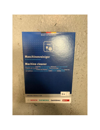 Limpiador de Lavavajillas Bosch 00312193 - Paquete de 3