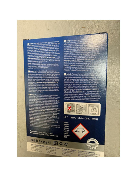 Limpiador de Lavavajillas Bosch 00312193 - Paquete de 3