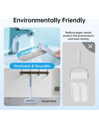 Cepillo Quitapelos Multifuncional INABULETWO 4 en 1 43.9cm