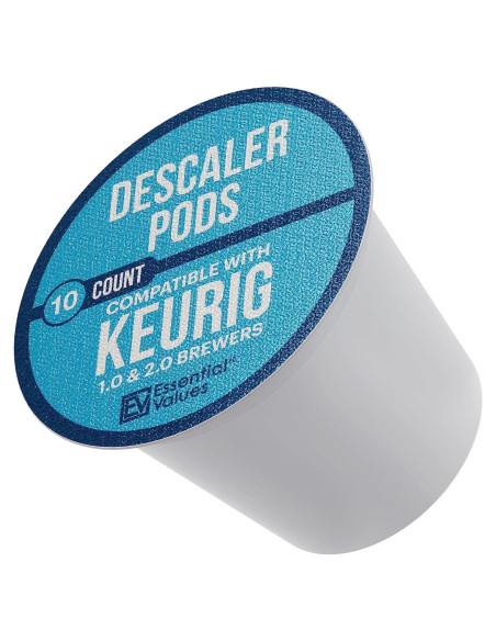 Cápsulas de Limpieza Valores Esenciales para Keurig 10-Pack