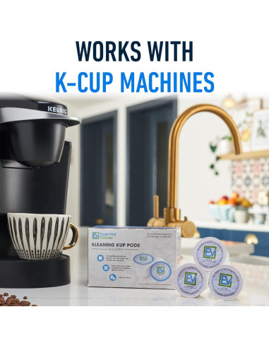 Cápsulas de Limpieza Valores Esenciales para Keurig 10-Pack