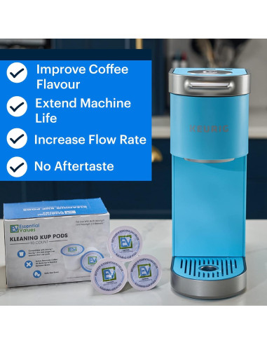 Cápsulas de Limpieza Valores Esenciales para Keurig 10-Pack