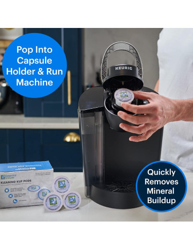 Cápsulas de Limpieza Valores Esenciales para Keurig 10-Pack