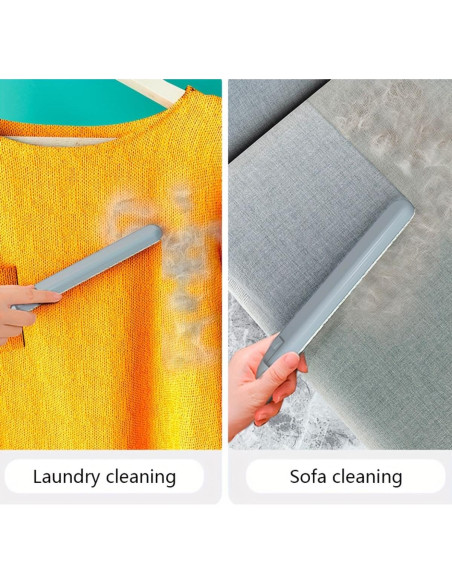 Removedor de Pelo de Mascotas 4-en-1 Owtemeot con Mango Extensible Removedor de Pelo de Mascotas 4-en-1 Owtemeot con Mango Extensible