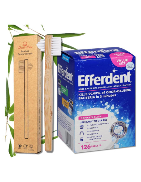 Kit de Limpieza Completa Dentaduras Dentu-Care 126 Tablet